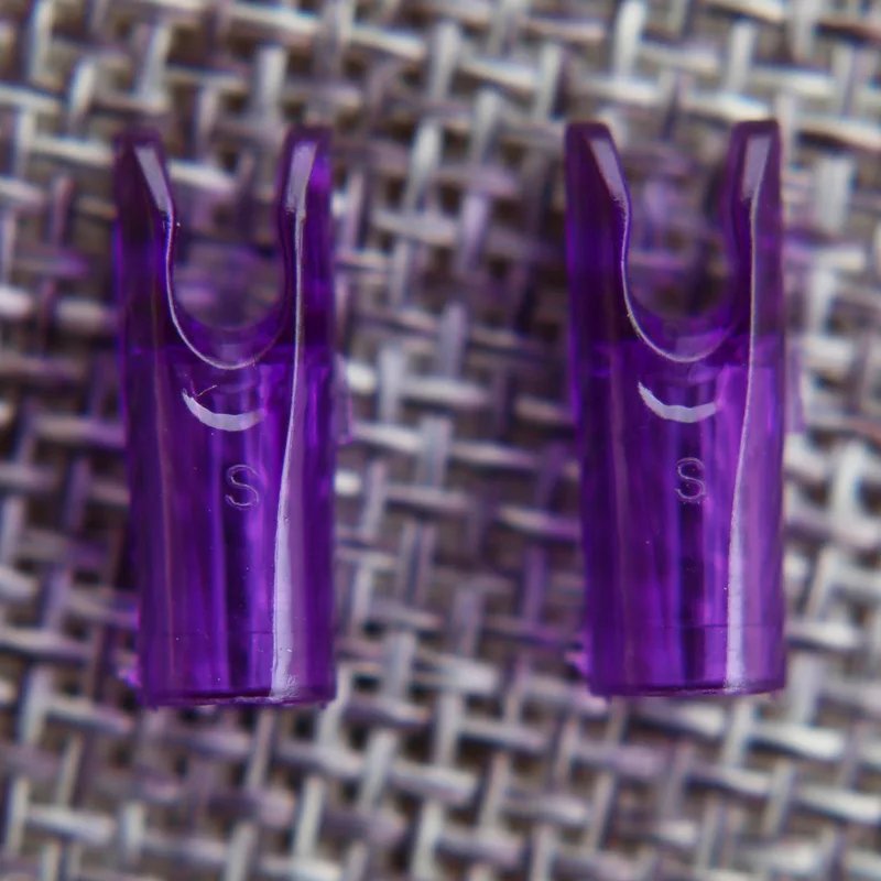 Transparent purple S