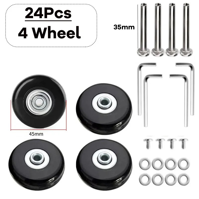 45mm-18mm-4 Wheels