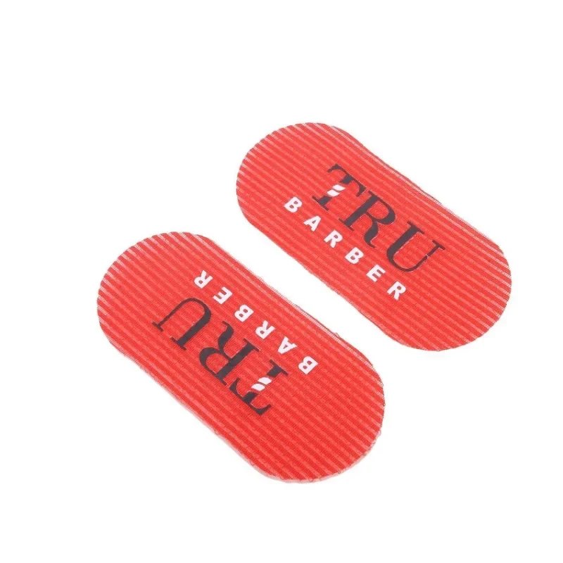2Pcs Hairdressing Tools Bangs Hairdresser Exclusive Hair Cutting Patches Styling Fragmentary Hair Patches Retro Oil Head Velcro