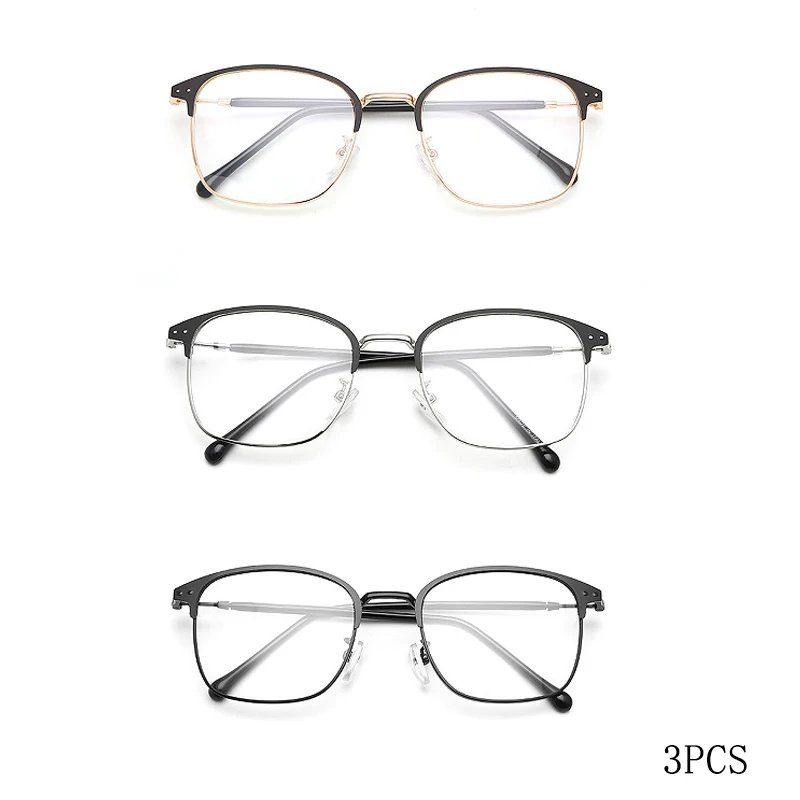 3PCS GoldSilverBlack