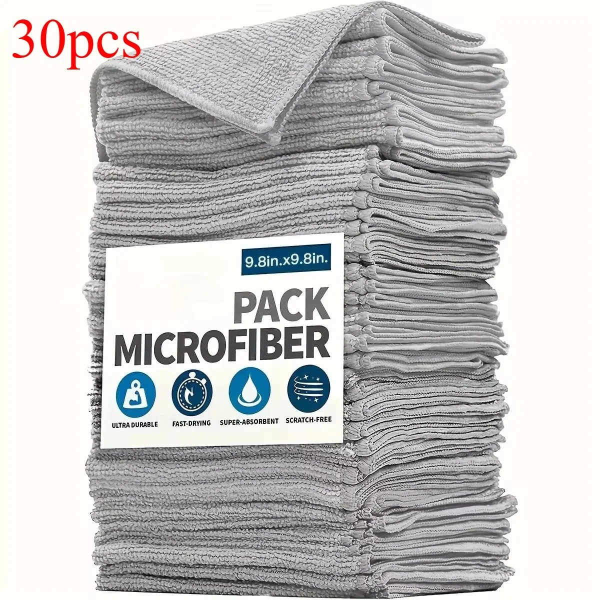 Grey 30pcs 25X25cm