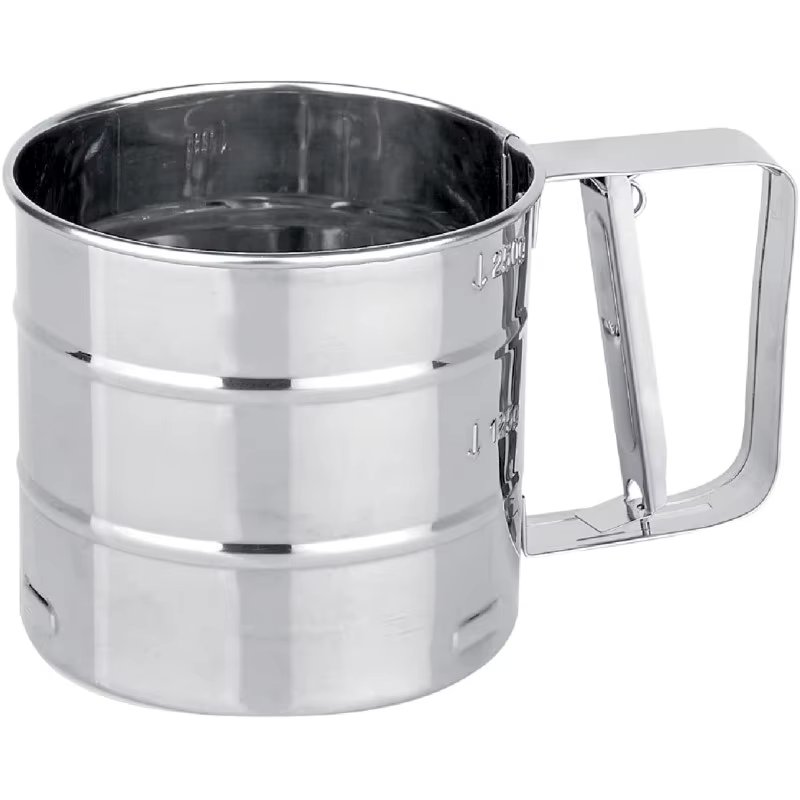 Eurasian shop®Tumbler with Sprinkler Mechanism, made of stainless steel, comfortable and easy to use
