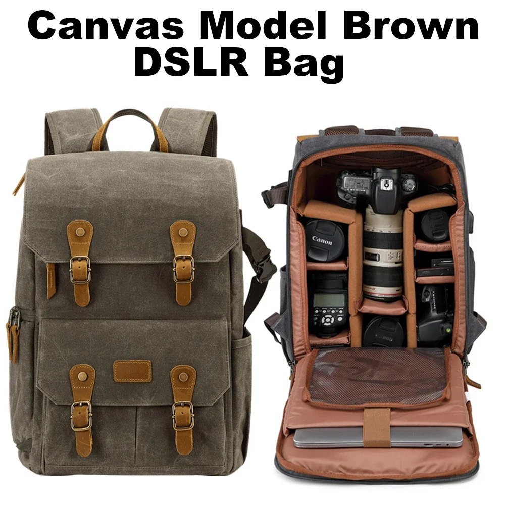 Canvas Brown DSLR