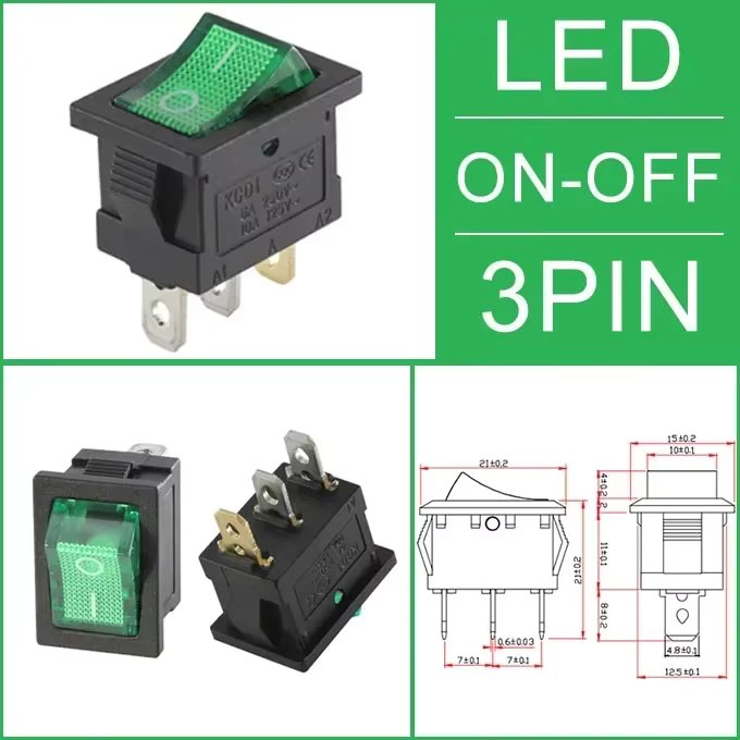 Green Light 3Pin