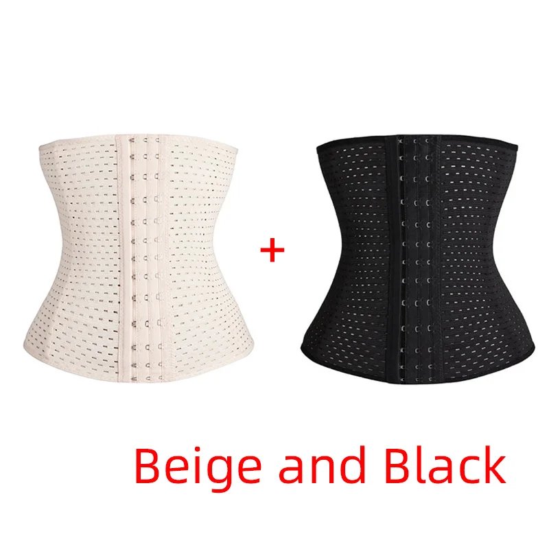 Beige and Black