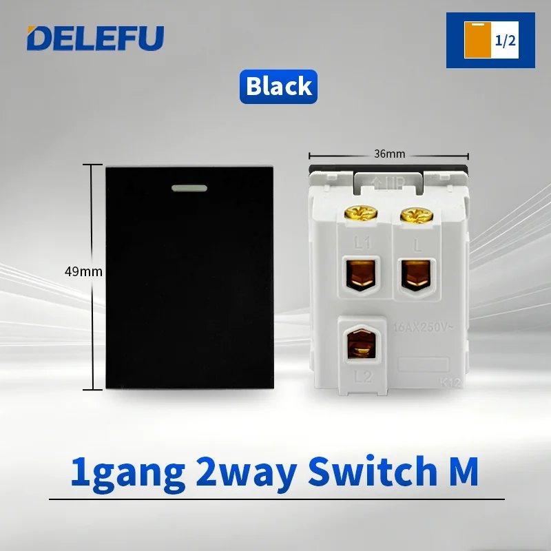 1gang 2way Switch M