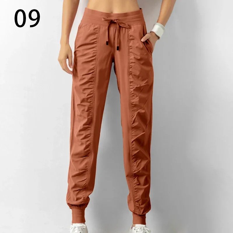 Orange Women Pant