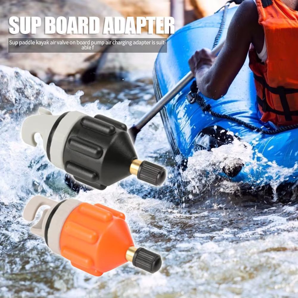 Hot Sale Air Valve Adaptor Skillful Manufacture Rowing Boat Air Valve Adaptor Nylon Kayak Inflatable Pump Adapter for SUP Board