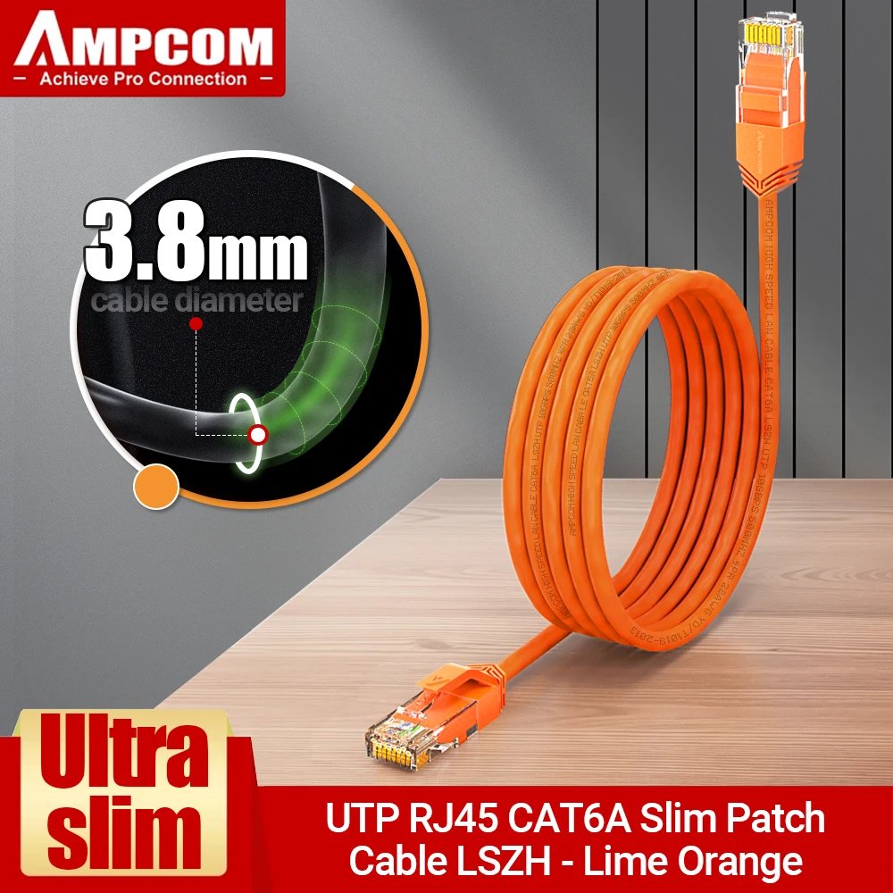 Cat6A UTP Orange