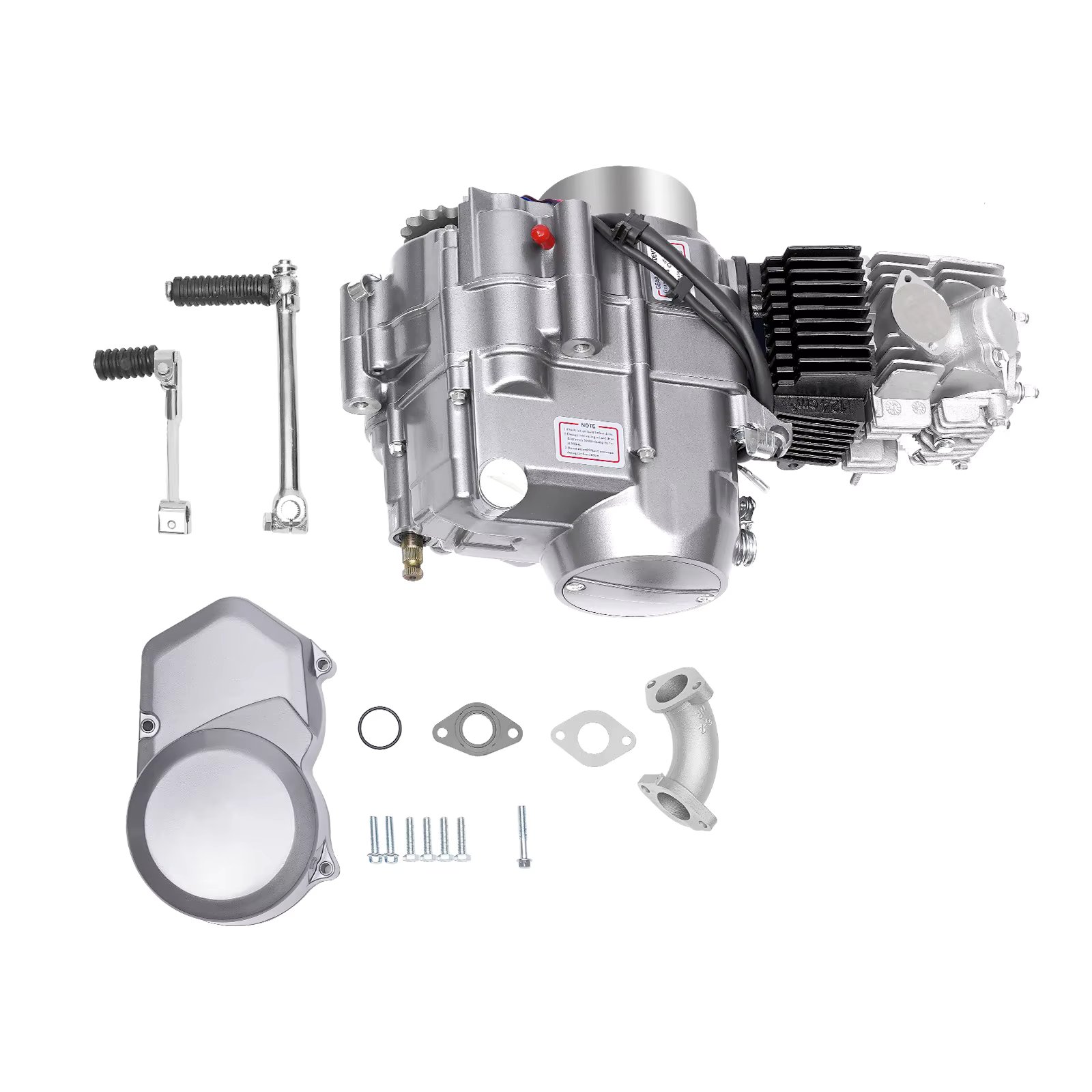 140CC 4 Stroke Engine Single-Cylinder Horizontal Pit Dirt Bike Engine Motor Kit Kick Starter for Honda CRF50 CRF70 XR50 XR70 Z50