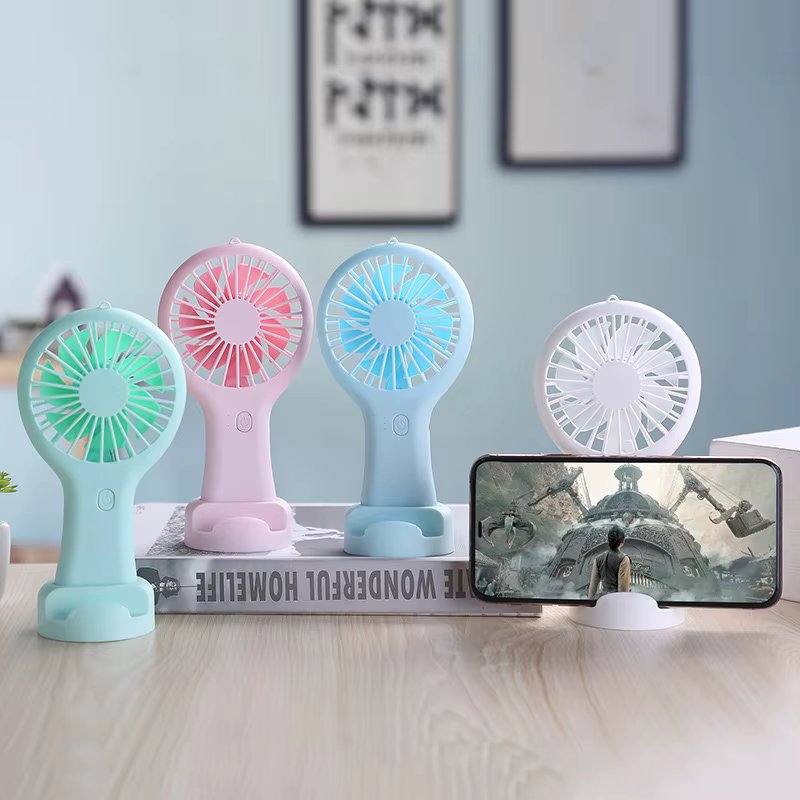 Small Handheld Fan Mini Rechargeable USB Fan Pocket Small Student Office Desktop Portable