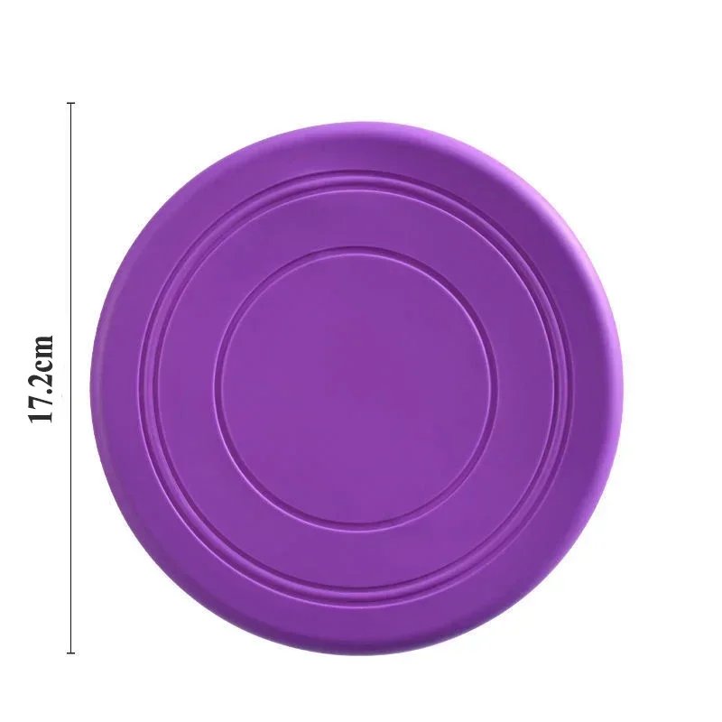 Purple Flying Discs