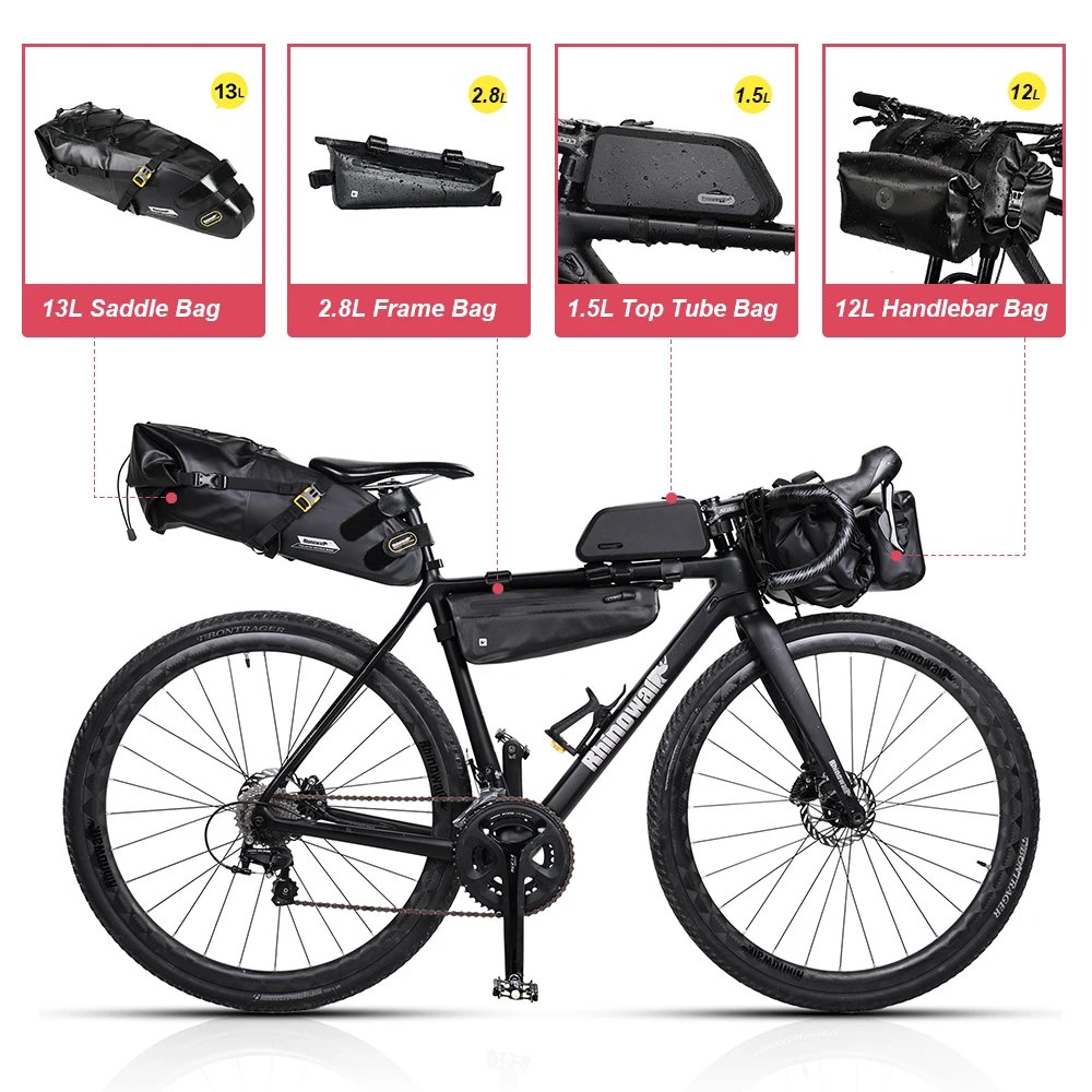 Bike Bag Set(4 Bags)