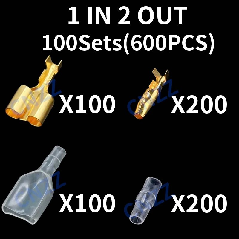 100Sets(600PCS) 12)