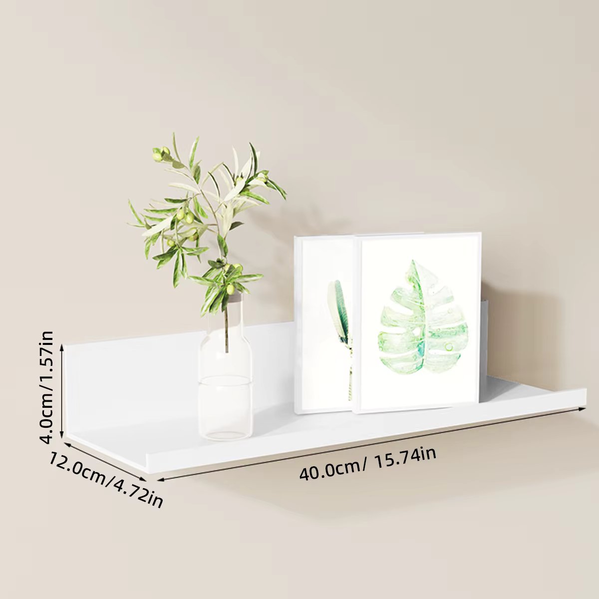 40cm White