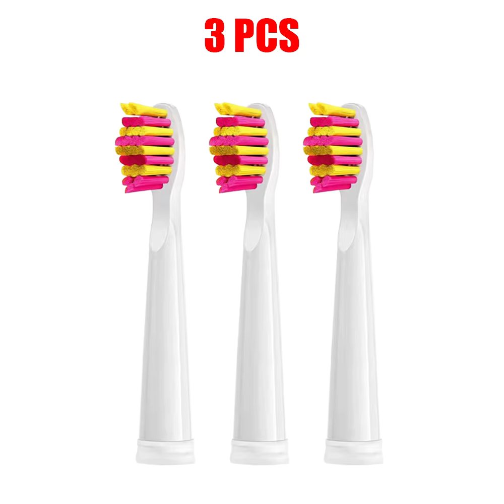 30 Pcs Replaceable Brush Heads Dupont Bristle Brush Refill for Seago/Fairywill Electric Toothbrush FW/SG 507/508/515/551/917/959