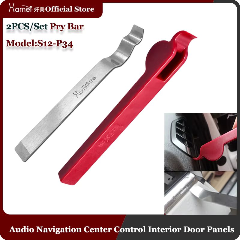 2PCS Auto Styling Clip Trim Removal Tools Kits Navigation Disassembly Dash Board Air Conditioner Outlet Repair Accessories