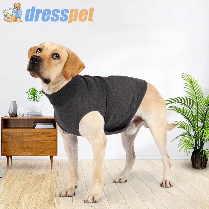 Pet Anxiety Jacket Breathable Adjustable Vest Wrap Chest for Best Calming Effect Dog Anti Stress Relief Calming Coat