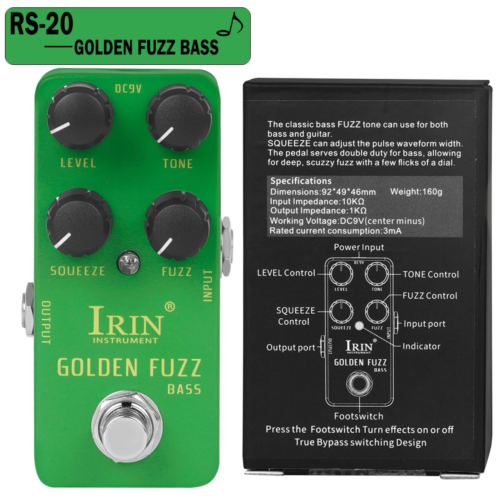 GOLDEN FUZZ BASS
