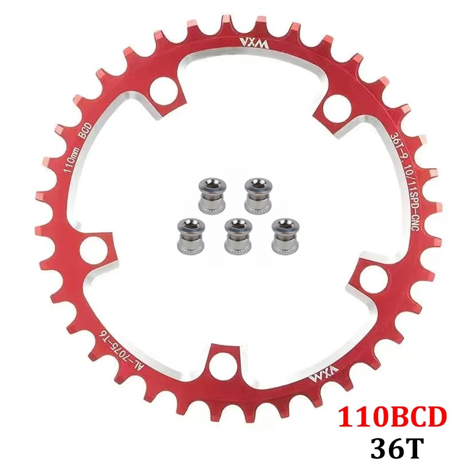 Red 36T and 5 Screws