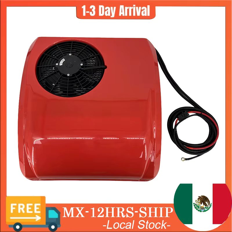 Treeligo 13500BTU 12V/24V Roof Air Conditioner Electric Cool RV Rooftop Parking AC Unit for Truck Camper Van Caravans Motor home