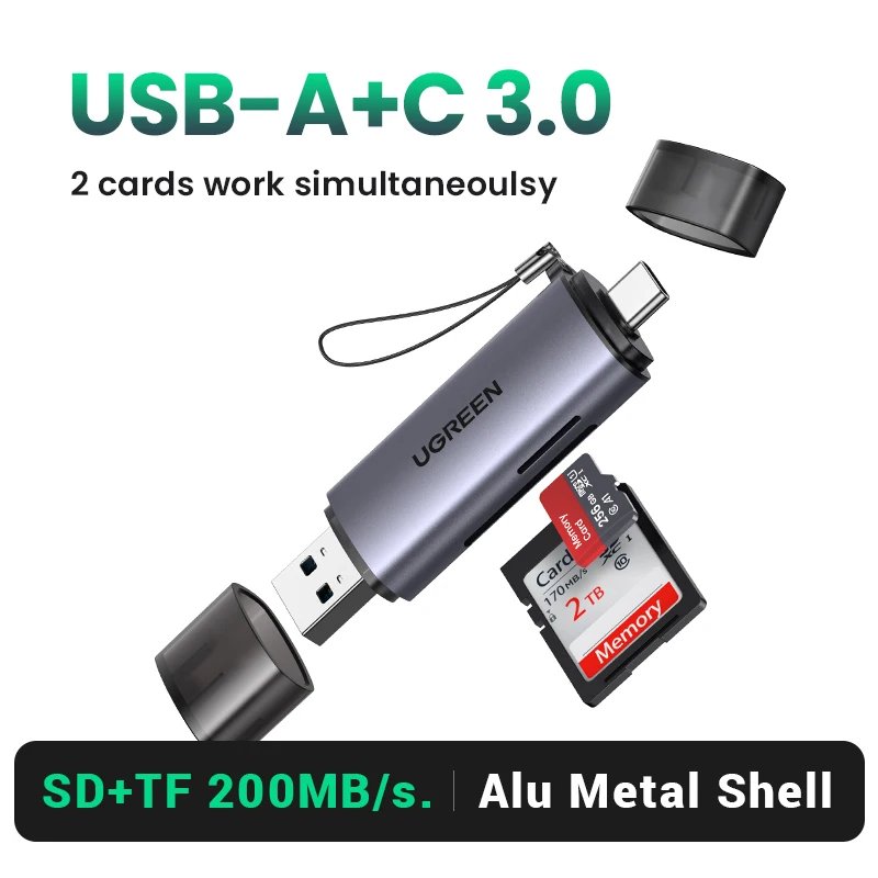 2in1 Alu-alloy shell