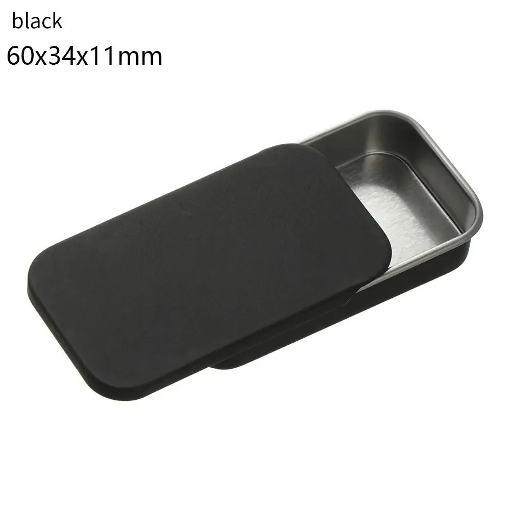 1 PC Mini Tin Metal Box Sealed Jar Packing Boxes Jewelry Candy Box Small Storage Cans Coin Earrings Headphones Gift Box