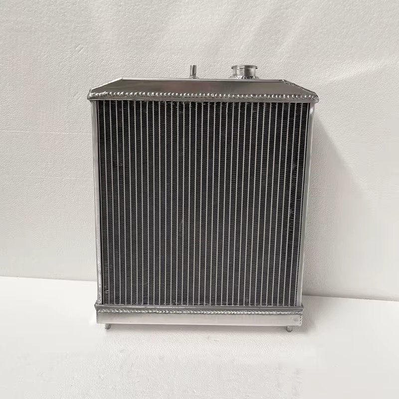 4ROW Aluminum Radiator 1992-2000 FOR Honda Civic CRX DEL SOL EK EG D15 D16 B16 B18 + FAN Shroud 93 94 95 96 97  32mm Pipe