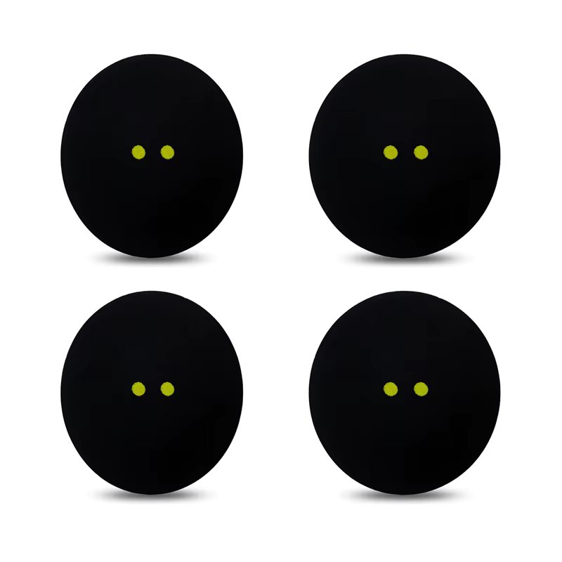 4pcs balls yellow