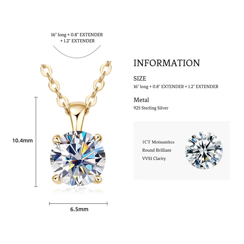 1.0ct Yellow Gold