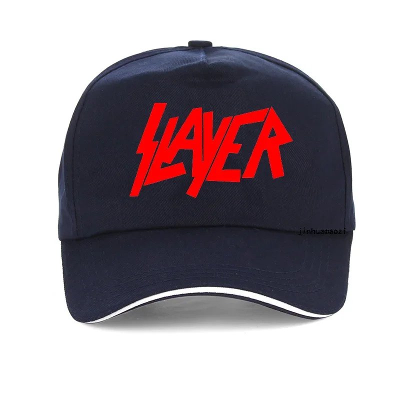 Fashion Brand Printing Slayer Heavy Metal Thrash Rock Band Baseball Cap Summer Adjustable Metal Band Hats Unisex Snapback Hat