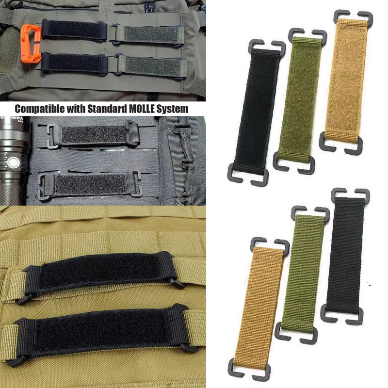 Hook and Loop Panel Patches Board Vest Backpack Convenient ID Patch Badge Display Pad Converter Strips MOLLE System Attachment