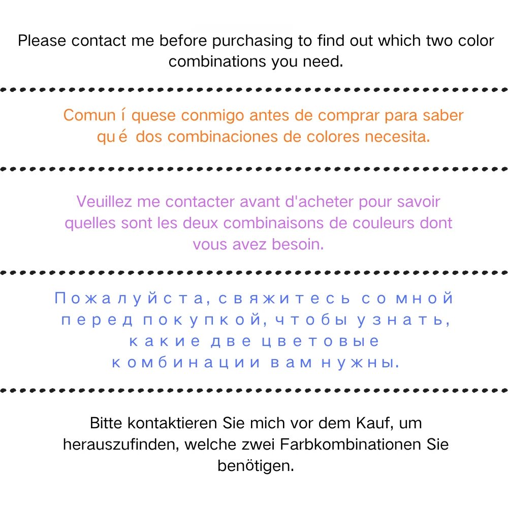Two colors Choice