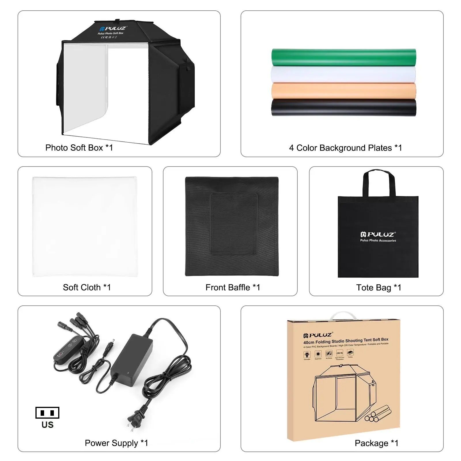 US Plug soft box