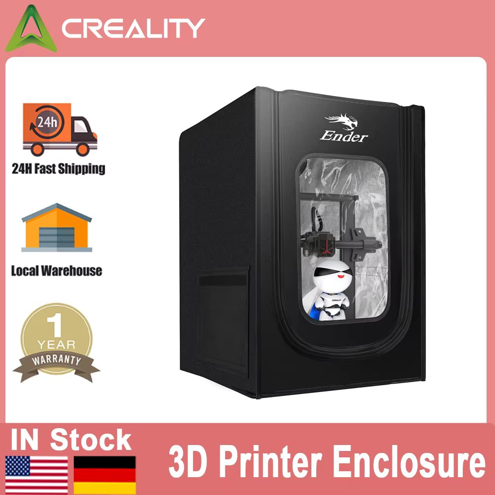 CREALITY 3D Printer Enclosure For Ender-3 Ender-3 Neo Ender-3 V2 Safe Quick Easy Installation 3D Printer Enclosure 48*60*72cm