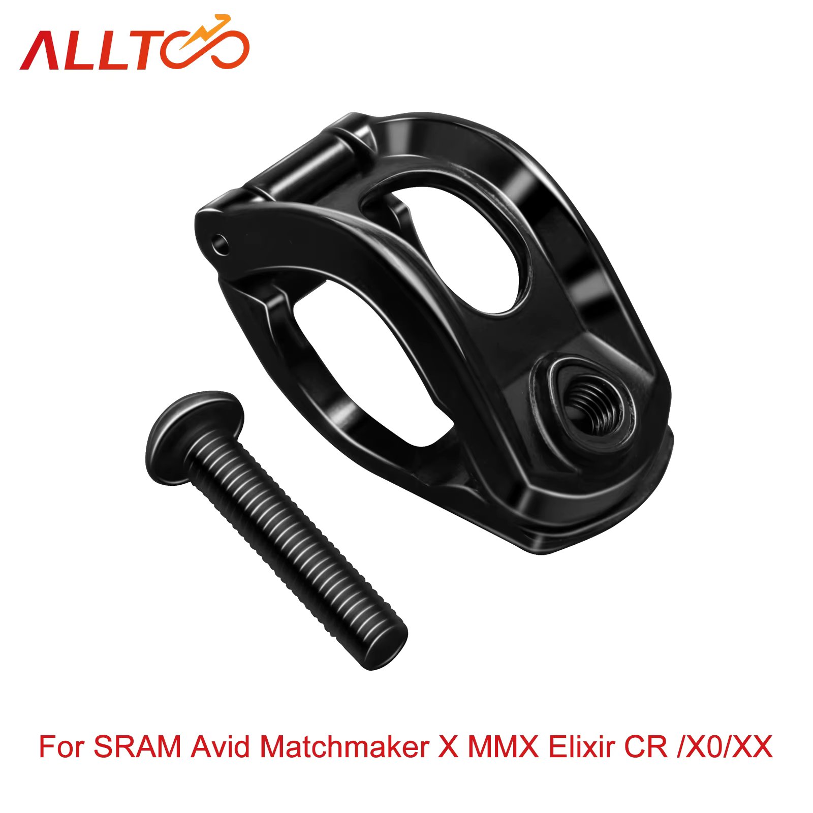 Bike Bicycle Shifter Derailleur Adapter FOR SRAM Avid MatchMaker X MMX Elixir CR Mag/X0/XX Aluminum Alloy Brake Lever Clamp Ring