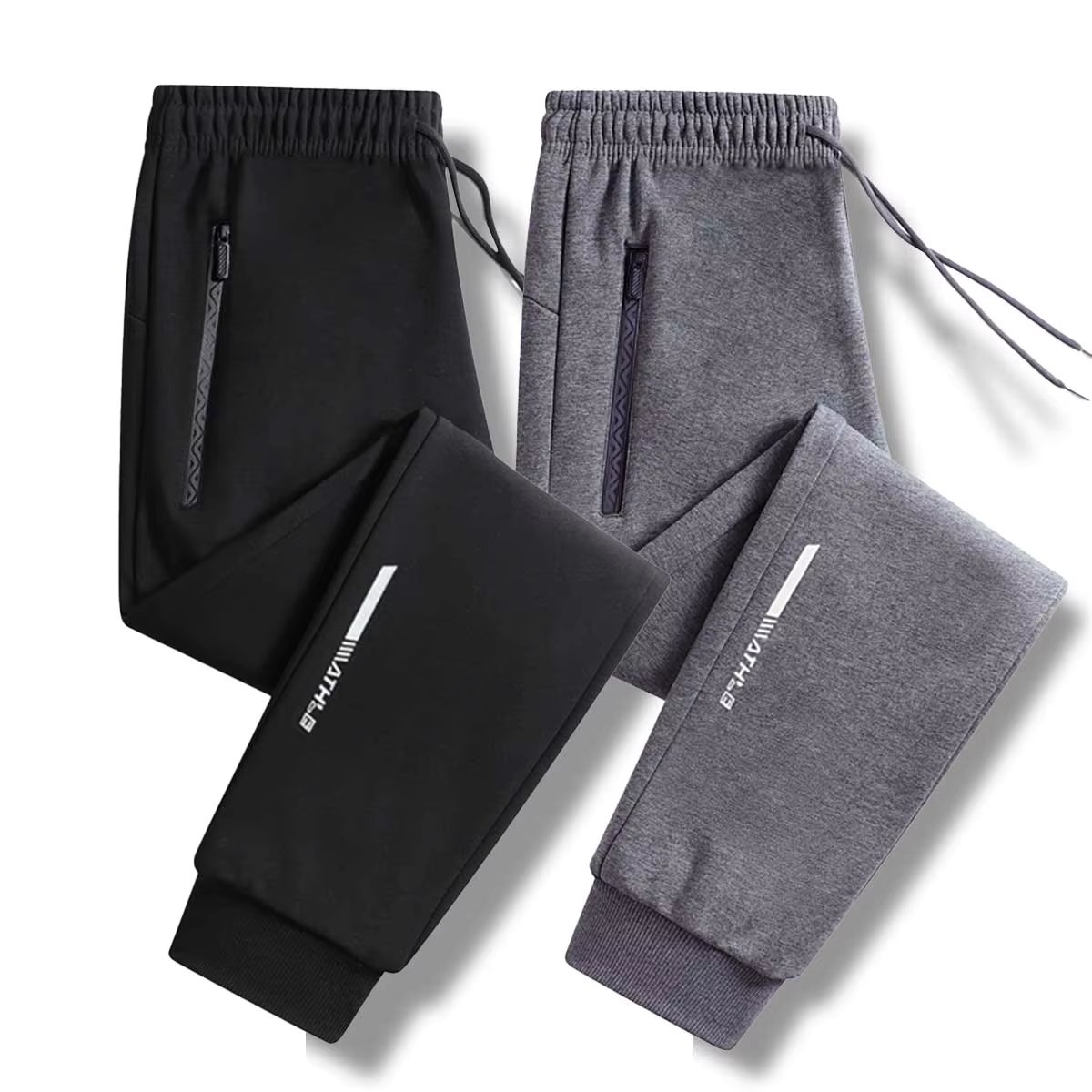 Men's leggings spring and autumn style casual pants with loose plus fat plus size men's hoodies oversized pants