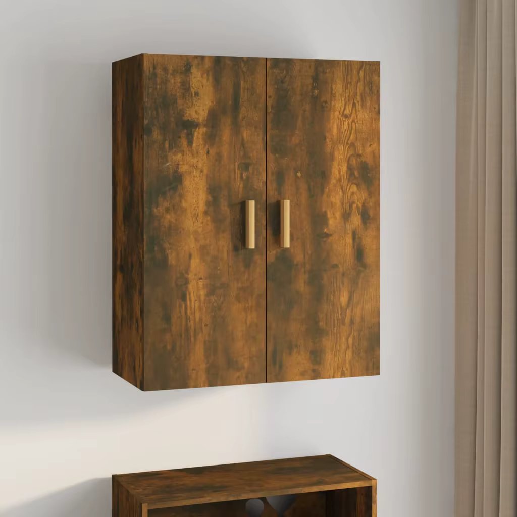 Hängeschrank Räuchereiche 69,5x34x90 cm,Esszimmer Küchenschrank Möbel Anrichte Beistelltisch Möbel