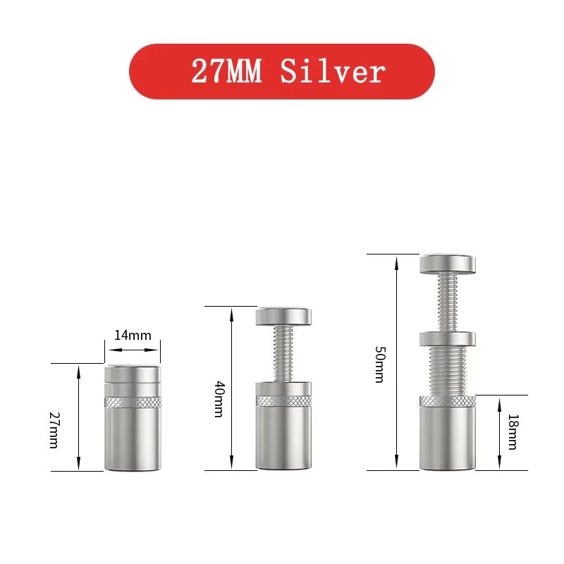 27mm Silvery