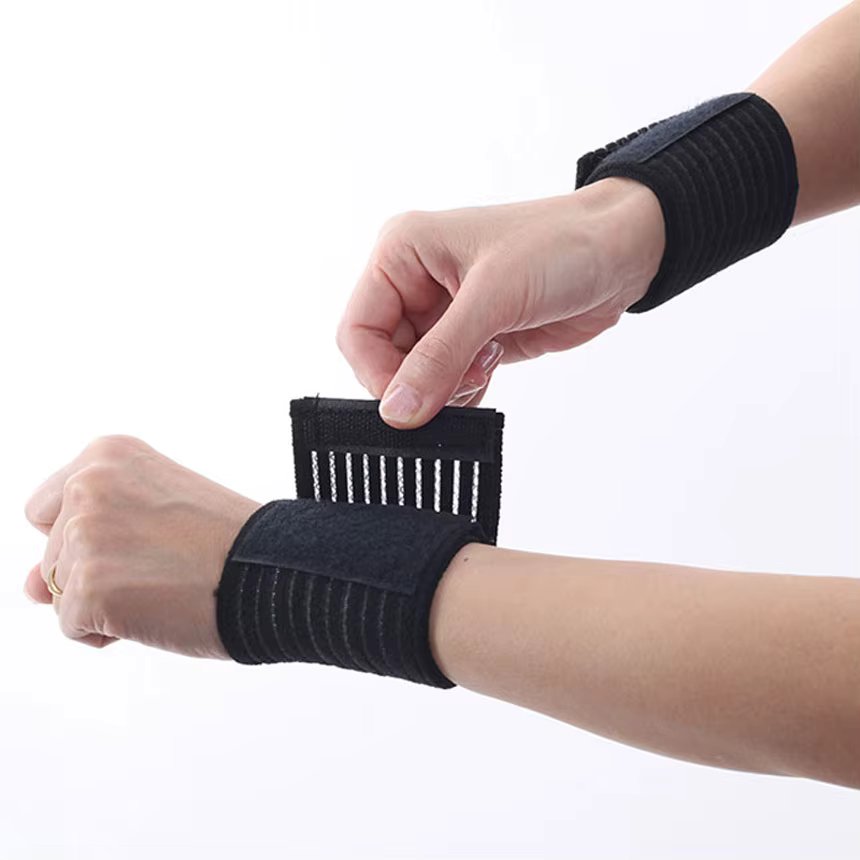MNOBLE Wrist Protector Health-grip Wrist-on-Wrist Strap Palm-Rist Tunnel Syndrome Maternity Golf Crossfit lice band Press band