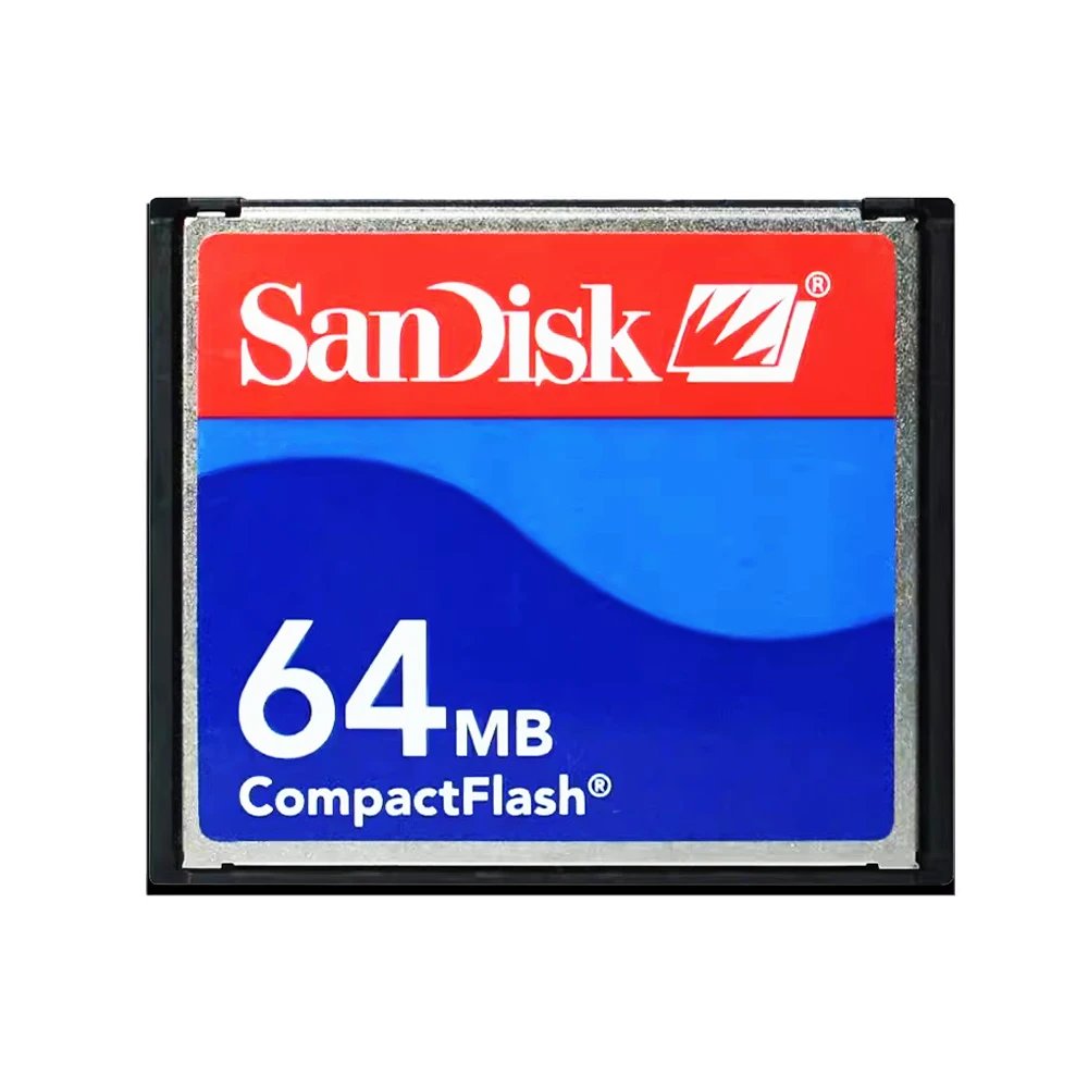 SanDisk CompactFlash 128MB 64MB CF Cards Cameras Memory Cards Industrial Compact Flash for  Frank, Fanuc, CNC, Mitsubishi