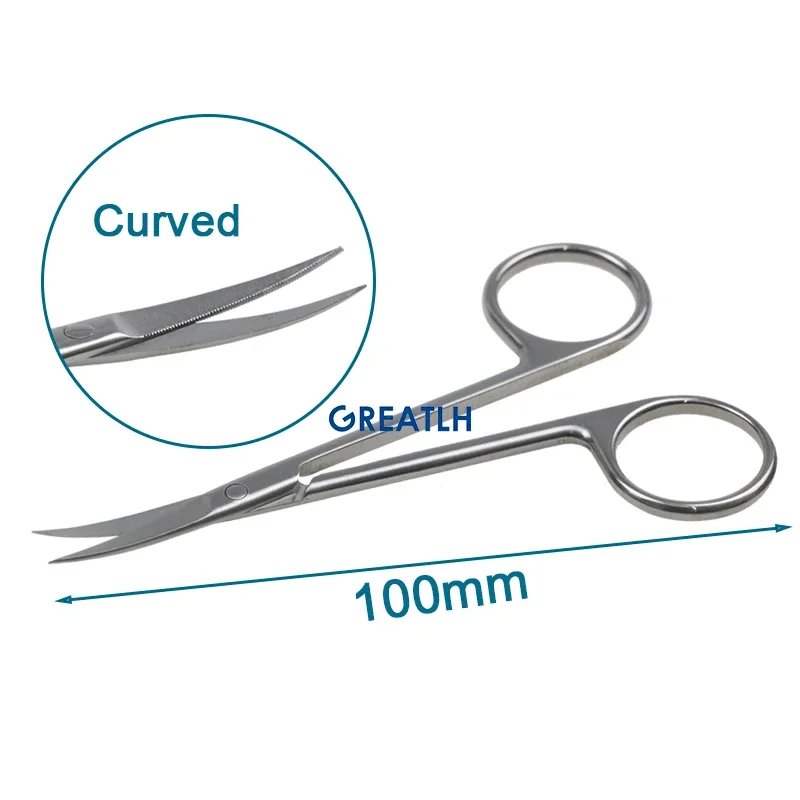 curved silver