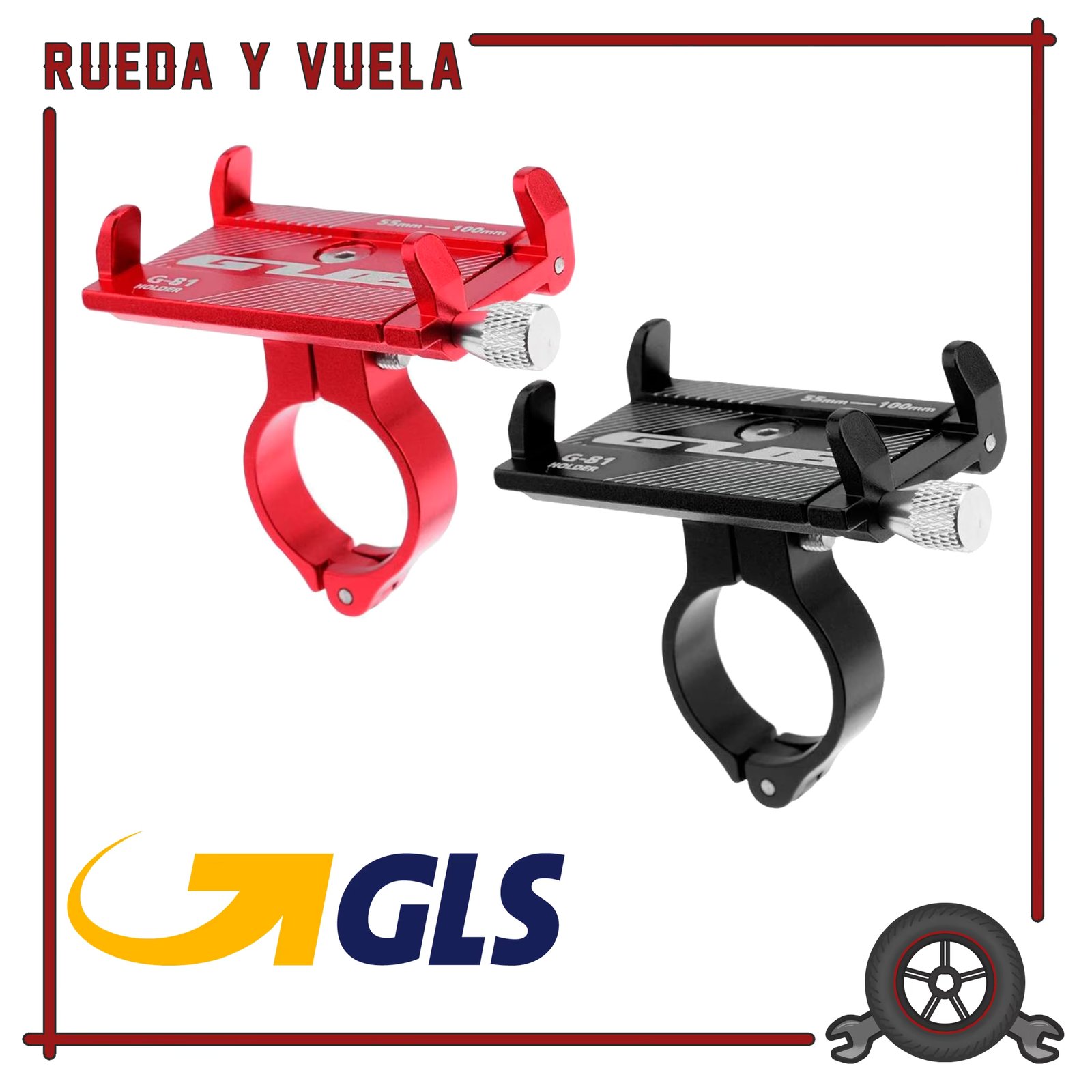 Mobile stand electric scooter Xiaomi M365, Essential, Pro, 1S phone holder GUB