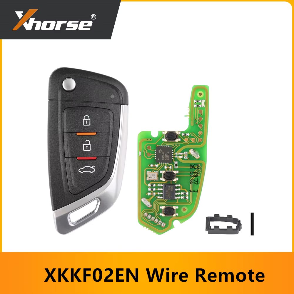 Xhorse XKKF02EN Universal Remote Car Key with 3 Buttons