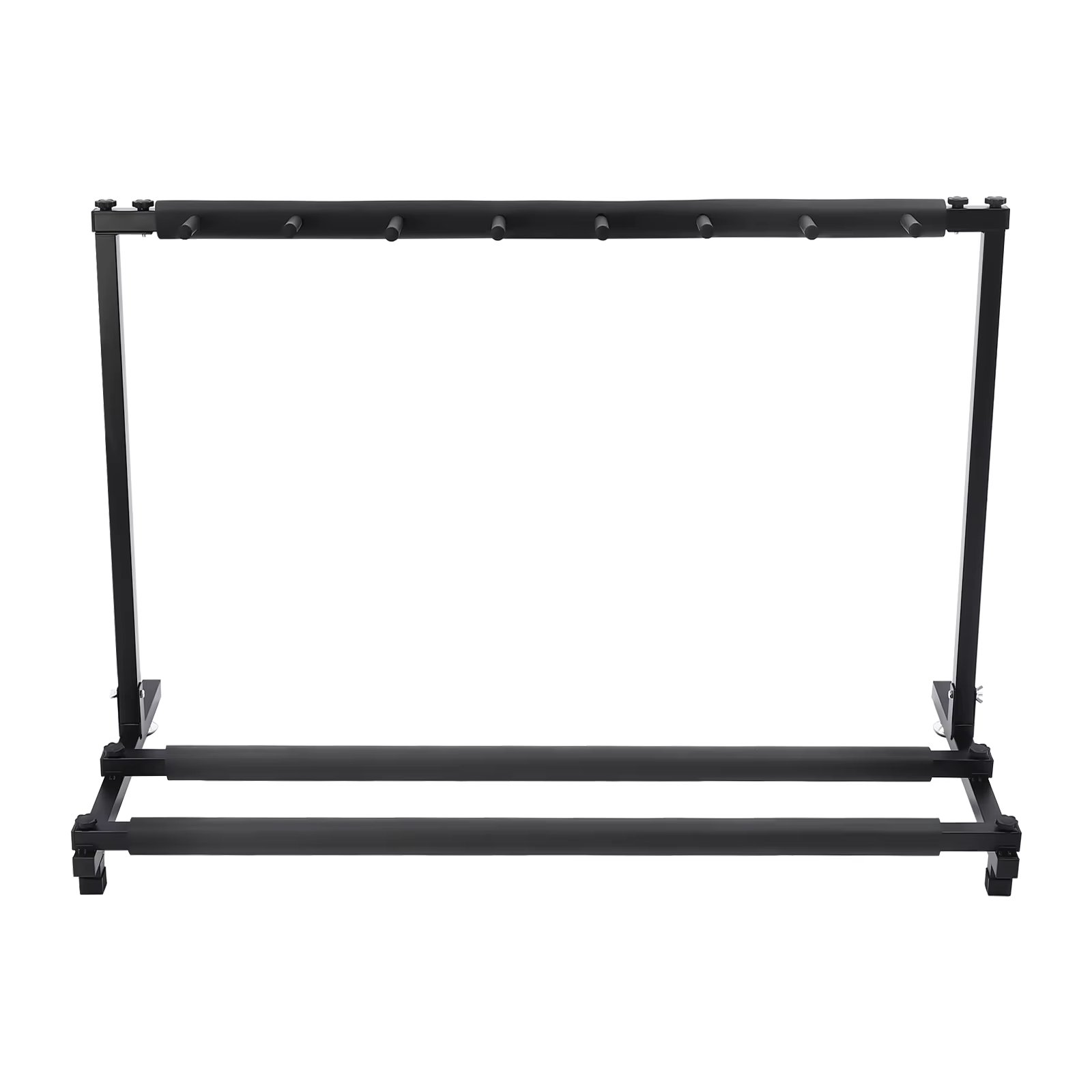 Gitarrenständer, faltbarer Gitarrenständer, 7 Gitarrenständer Sturdy and Durable Black Iron, Sponge, Rubber  Modern Freestanding