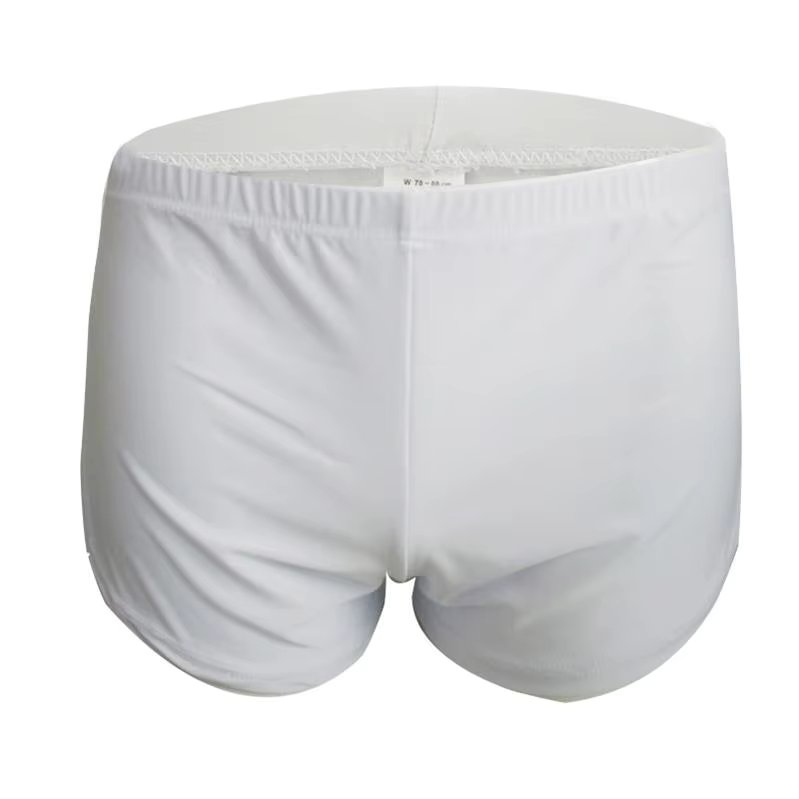 CLEVER-MENMODE Men Nightwear Sexy Boxer Side Split Sleepwear Lounge Underwear Trunks Shorts Low Rise cueca Boxers Underpants