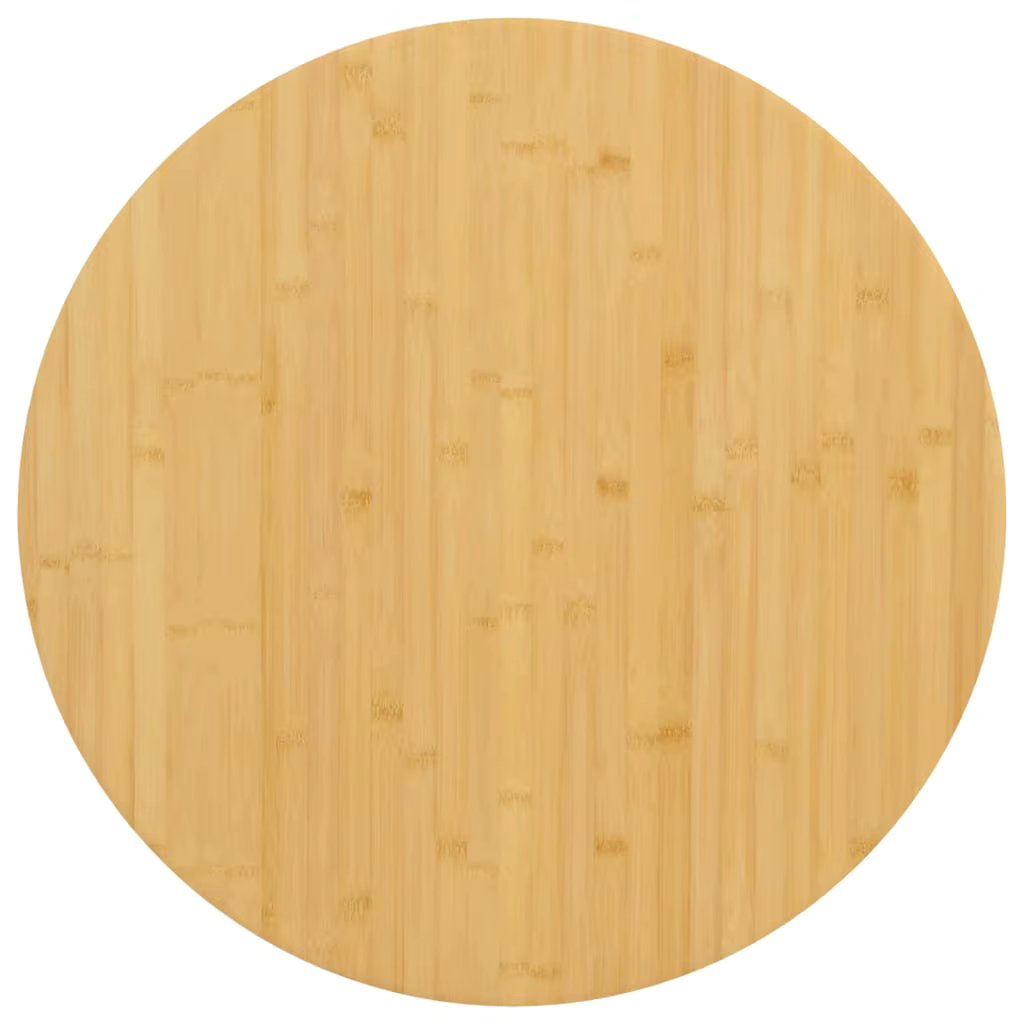 Tischplatte Ø60x2,5 cm Bambus
