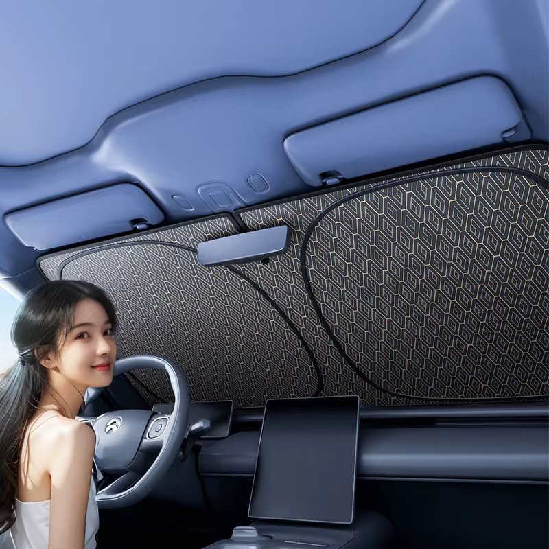 Folding Car Windshield Sun Shade Cover Visor Protector Interior Anti UV Sun Windscreen Parasol Auto Accessories