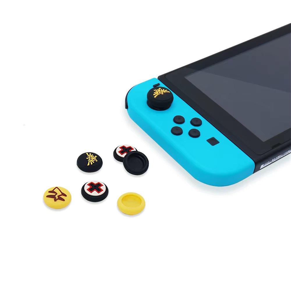 NS Switch Joycon Rocker Thumb Cap Protector Cover Handle Controller Silicone Sleeve Caps Joy Con Accessories for Nintendo Switch