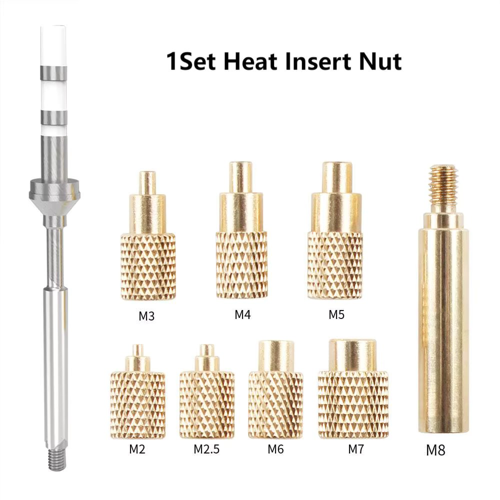 1set heat insert nut